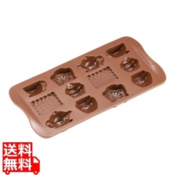 シリコマート チョコレートモルド ティータイム SCG17 写真1