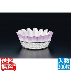 紙すき鍋 奉書 花(300枚入)紫 M33-261 写真1