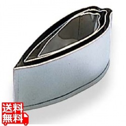 EBM 18-8 手造抜型 3Pcs 夏 笹 写真1