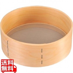 木枠 ステン張 粉フルイ 細目(40メッシュ)8寸 写真1