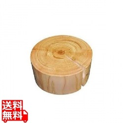 檜丸太ディスプレイ 直径230×H100 写真1