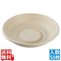 バガスエコモールド バガス容器 本体(50枚入)CR-24 写真1