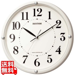 リズム 電波掛時計 8MY568SR03 写真1