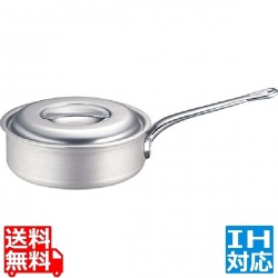 TKG IHアルミ 浅型片手鍋 30cm ※ IH対応 IH (100V/200V)とガス火対応 写真1