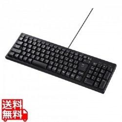 USBハブ付コンパクトキーボード 写真1