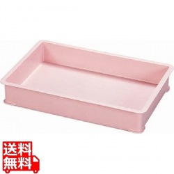 サンコー PPカラー番重A型 ピンク 写真1