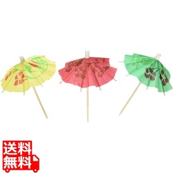 飾り番傘(特小)各色混合 (144入) 業務用 写真1