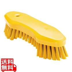 トラスト ダブルウイングスクラブブラシ 1233605 イエロー 写真1