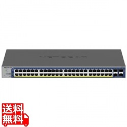 GS752TXPv3 ギガ48ポート SFP+x4 アップリンク PoE+対応スマートクラウドスイッチ 写真1