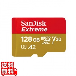 サンディスク エクストリーム microSDXC UHS-Iカード 128GB 写真1