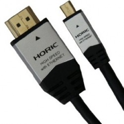 HDMI⇔Micro ケーブル 3.0m シルバー 写真1