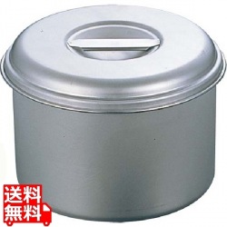 純チタン 浅型 キッチンポット 15cm 写真1