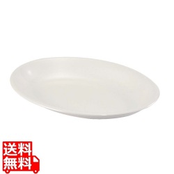 メラミン ベーカー皿 大 パールアイボリー MT-195MUI 写真1