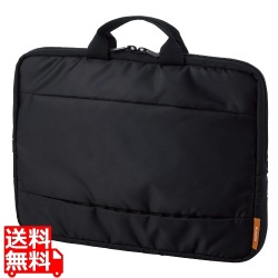 PC用インナーバッグ/ハンドル付/前面ポケット/11.6inch/ブラック 写真1