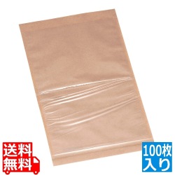 焼き芋平袋 片面クリア (100枚入) 写真1