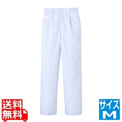 男性用パンツ FH-1110(ホワイト)M 後ゴム 写真1