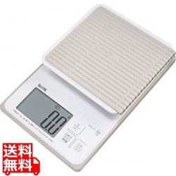 デジタルクッキングスケール KW-320 ホワイト 写真1