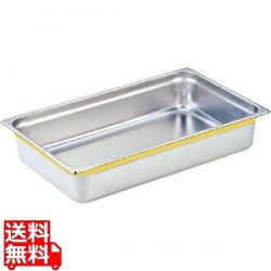 DO-EN18-8カラーラインGNパン 2/3 100mm イエロー 写真1