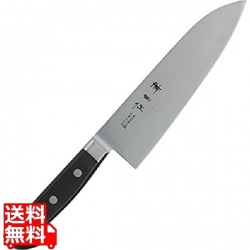 神田作 黒合板三徳包丁 18cm 写真1