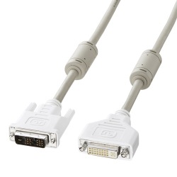 DVI延長ケーブル(デジタル・シングルリンク) 写真1