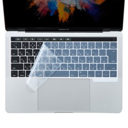 ノート用シリコンキーボードカバー(MacbookProTouchBar搭載モデル用) 写真1