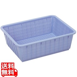 アシスト カラー角ザル 深54型 ブルー 写真1