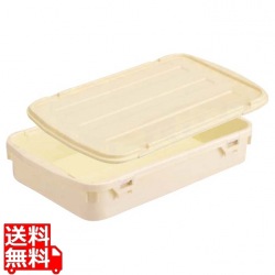 食器ポリテナー SY-28 浅型 クリーム ポリプロピレン 写真1