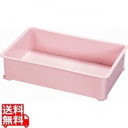 サンコー PP大型カラー番重 A型 ピンク 写真1