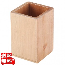 木製 角 はし立て 80×H132(15101) (ハイブラウン) 写真1