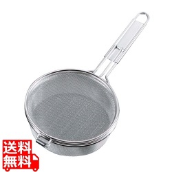 ThreeSnow TS 18-8 炒り網 16cm | キッチン用品 調理器具 調理道具 製菓道具 ざる ボウル 漉し器 写真1