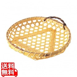 竹製 盛カゴ 大 18-111 直径190×H30 写真1