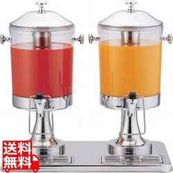 KINGO ジュースディスペンサー 10402-2 6L×2 写真1