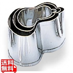 EBM 18-8 手造抜型 3Pcs 夏 ひねりひょうたん 写真1