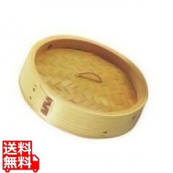 EBM 安心コート 杉 中華セイロ 蓋 18cm 写真1