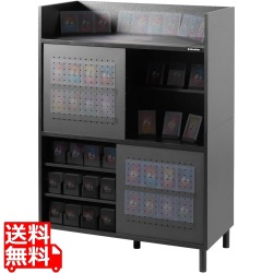 トレカ 収納ラック 『 収める & 飾る を両立する トレーディングカード専用ラック』 大容量 約2万枚対応 ディスプレイ 写真1