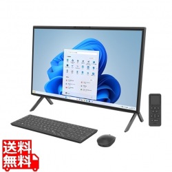 FMV F77-K1 ブラック (Core i7-1260P/32GB/SSD・1TB/Blu-ray/Win11Home64/Office Home and Business 2024(個人向け)/27型) 写真1