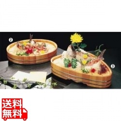 サワラ 小判 盛込桶 特大 業務用 写真1