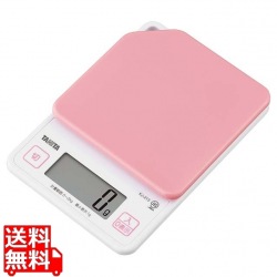タニタ デジタルクッキングスケール 2kg KJ-213 PK ストロベリーピンク 写真1