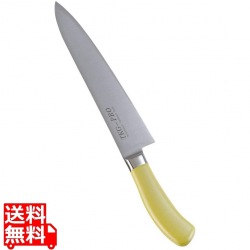 TKG PRO 抗菌カラー 牛刀 24cm イエロー 写真1