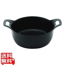 ジェーンユーロ メラミン取手付ボール L D439 ブラック 写真1