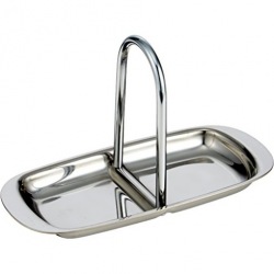 18-8ミニカスタートレー(2仕切)手付 写真1