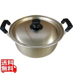 本蓚酸両手鍋22cm 業務用 写真1