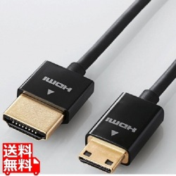 イーサネット対応スーパースリムHDMIケーブル(A-C) 写真1