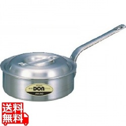 アルミDON片手浅型鍋 21cm ※ ガス火専用 写真1