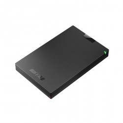 USB3.2(Gen1)対応ポータブルHDD Type-Cケーブル付 1TB ブラック 写真1