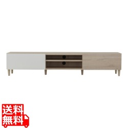 HELM(ヘルム) テレビ台 ローボード(176cm幅) IV オークナチュラル 写真1
