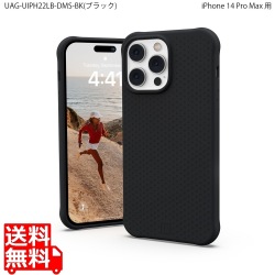URBAN ARMOR GEAR/U by UAG iPhone 14 Pro Max ( 6.7 ) 2022対応 耐衝撃ケース MagSafe対応 DOT ブラック 【日本正規代理店品】 UAG-UIPH22LB-DMS-BK 写真1