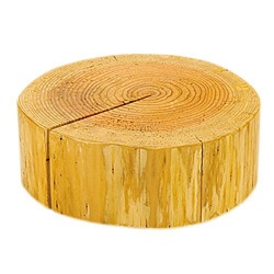 国産杉 丸太ディスプレイ台 小径 小 15-177-06(45031) 写真1