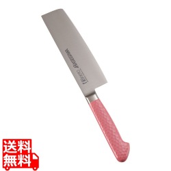 抗菌カラー庖丁 菜切 16cm MNK-160 ピンク 写真1