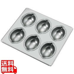 シリコン加工 レモン型 天板(6ヶ取)フラット仕上げ 写真1